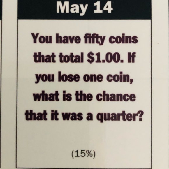 The MENSA Genius Quiz-A-Day Book by Dr. Abbie F. Salny Paperback Book - Picture 5 of 6